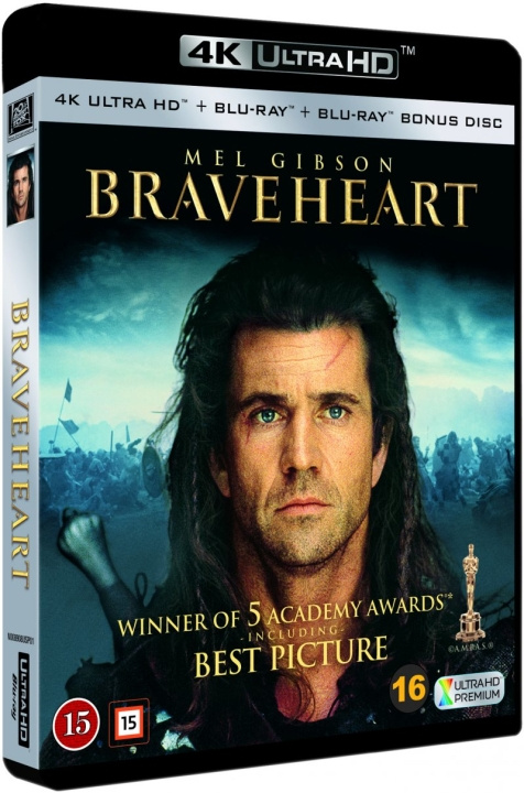 Braveheart i gruppen HJEMMEELEKTRONIK / Lyd & billede / Tv og tilbehør / Film / Blu-ray hos TP E-commerce Nordic AB (D04656)