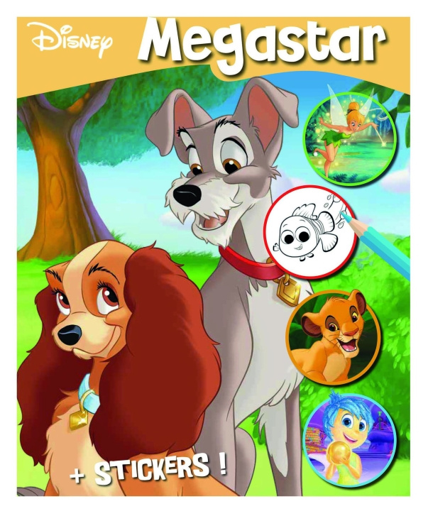 Disney Megastar malebog - Filmstart i gruppen LEGETØJ, BØRN & BABY / Legetøj / Hobbyartikler hos TP E-commerce Nordic AB (D04667)