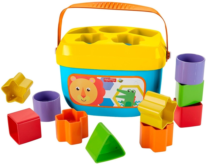 Fisher-Price Spædbarn - Babys første klodser (FFC84) i gruppen LEGETØJ, BØRN & BABY / Legetøj / Bygge legesager / Klodser hos TP E-commerce Nordic AB (D04709)