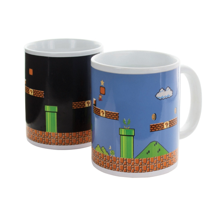 Paladone Super Mario Bros Heat Change-krus i gruppen SPORT, FRITID & HOBBY / Sjove gadgets / Krus hos TP E-commerce Nordic AB (D04710)