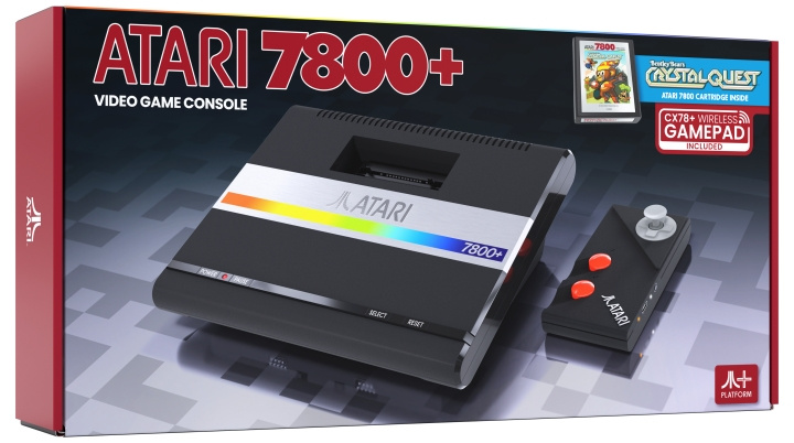 Atari 7800+ i gruppen HJEMMEELEKTRONIK / Spilkonsoller og tilbehør / Øvrige spil hos TP E-commerce Nordic AB (D05014)