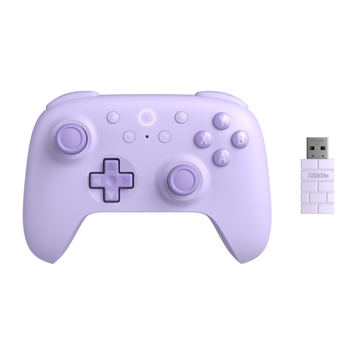 8Bitdo Ultimate 2C trådløs pad lilla i gruppen COMPUTERTILBEHØR / GAMING / Gaming tilbehør hos TP E-commerce Nordic AB (D05114)