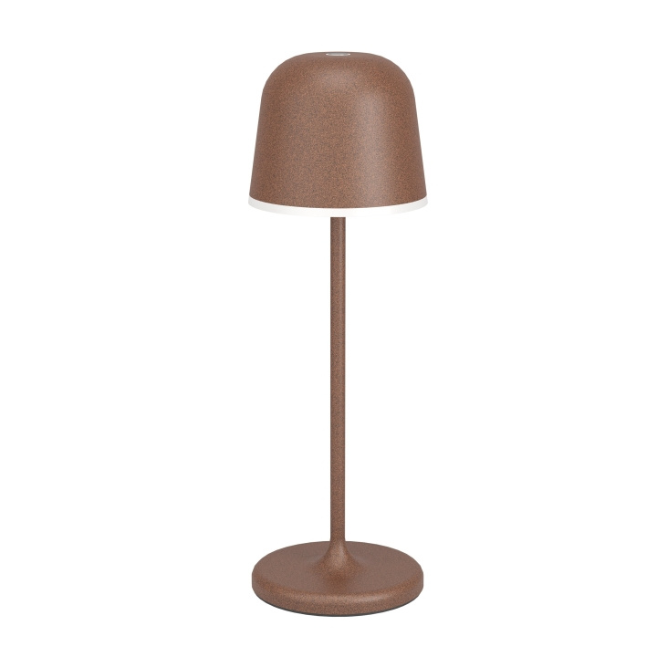 Eglo MANNERA BORDLAMPE - Rustbrun - Højde: 34 cm, Diameter: 11 cm i gruppen HJEMMEELEKTRONIK / Lys / Bordlamper hos TP E-commerce Nordic AB (D05149)