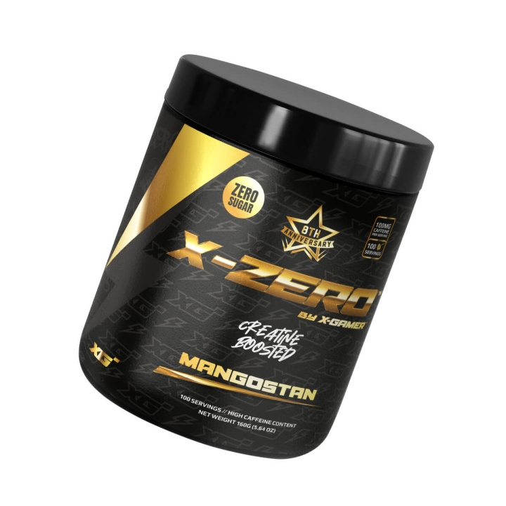 X-GAMER Energidrikpulver X-Zero 160 gram Mangostan i gruppen COMPUTERTILBEHØR / GAMING / Energidrikke for gamere hos TP E-commerce Nordic AB (D05305)