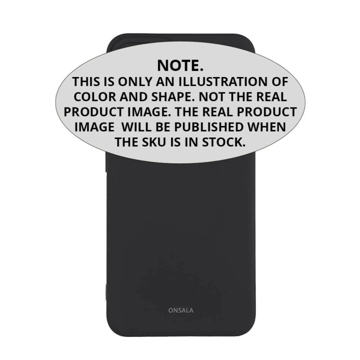 Onsala Back Silicone Touch Recycled Samsung A36 5G Black i gruppen SMARTPHONES & TABLETS / Mobil Beskyttelse / Samsung hos TP E-commerce Nordic AB (D05352)