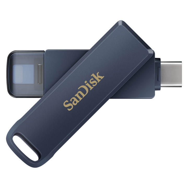 SanDisk USB iXpand Phone Drive 128GB i gruppen HJEMMEELEKTRONIK / Lagringsmedier / USB-flash drev / Type C hos TP E-commerce Nordic AB (D05378)