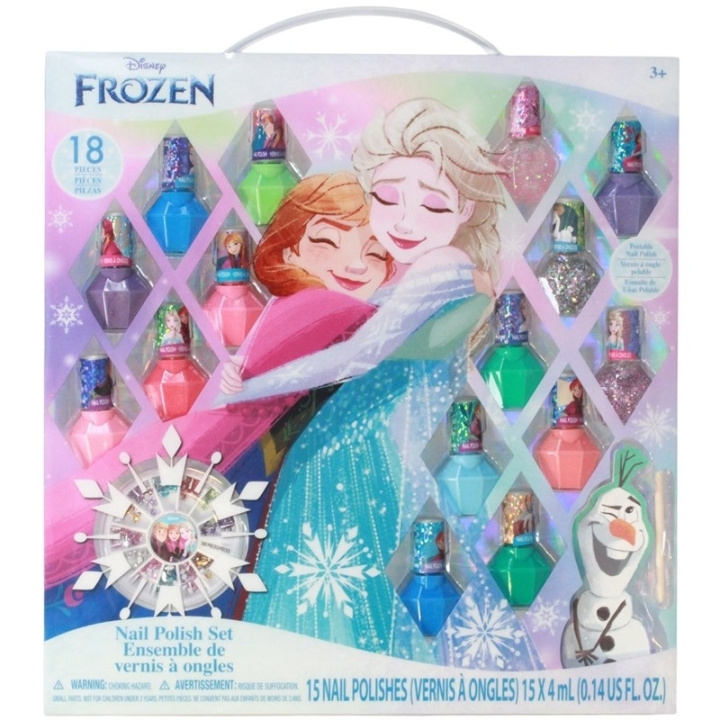 Disney Frozen Nail Polish Set i gruppen SKØNHED & HELSE / Manicure / pedicure / Neglelak hos TP E-commerce Nordic AB (D05613)