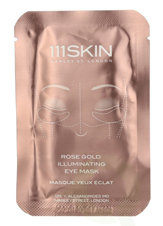 111Skin Rose Gold Illuminating Eye Mask 6 ml i gruppen SKØNHED & HELSE / Hudpleje / Ansigt / Masker hos TP E-commerce Nordic AB (D05627)
