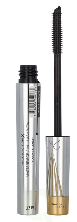 Max Factor Masterpiece 2 In 1 Lash Wow Mascara 7 ml #02 Black Brown i gruppen SKØNHED & HELSE / Makeup / Øjne og øjenbryn / Mascara hos TP E-commerce Nordic AB (D05829)