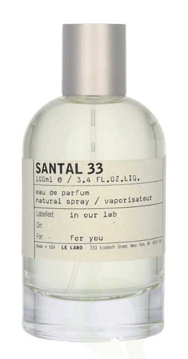Le Labo Inc Le Labo Grace Santal 33 Edp Spray 100 ml i gruppen SKØNHED & HELSE / Duft & Parfume / Parfume / Parfume til hende hos TP E-commerce Nordic AB (D05934)