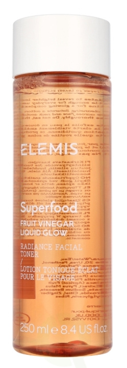 Elemis Superfood Fruit Vinegar Liquid Glow 250 ml i gruppen SKØNHED & HELSE / Hudpleje / Ansigt / Ansigtsvand & Facemist hos TP E-commerce Nordic AB (D06076)
