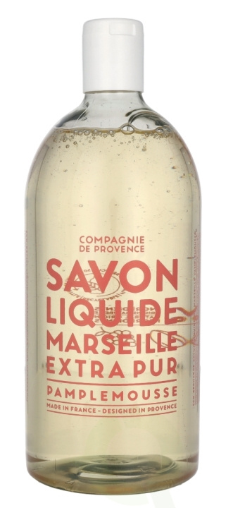 Compagnie De Provence Marseille Liquid Soap 1000 ml Pink Grapefruit i gruppen SKØNHED & HELSE / Hudpleje / Kropspleje / Bad & brusecreme hos TP E-commerce Nordic AB (D06261)