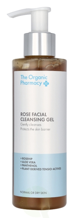 The Organic Pharmacy Rose Facial Cleansing Gel 200 ml i gruppen SKØNHED & HELSE / Hudpleje / Ansigt / Rengøring hos TP E-commerce Nordic AB (D06271)