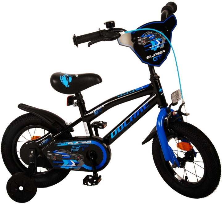 Volare Børnecykel 12 - Super GT Blå (21180) i gruppen LEGETØJ, BØRN & BABY / Udeleg & Sport / Cykler og scootere hos TP E-commerce Nordic AB (D06416)