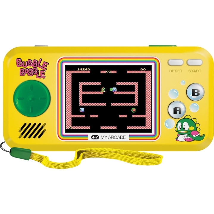 My Arcade Pocketplayer Bubble Bobble 3 spil i gruppen HJEMMEELEKTRONIK / Spilkonsoller og tilbehør / Øvrige spil hos TP E-commerce Nordic AB (D06471)