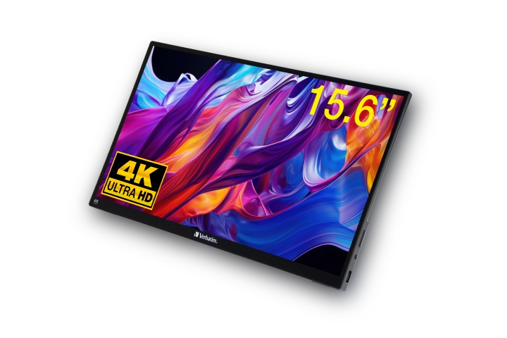 Verbatim PMT-15 4K bærbar berøringsskærm 15,6 4K Ultra HD metalhus i gruppen COMPUTERTILBEHØR / Monitor / Monitorer hos TP E-commerce Nordic AB (D07005)
