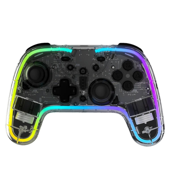 Snakebyte Gamepad Rgb S-kontakt i gruppen HJEMMEELEKTRONIK / Spilkonsoller og tilbehør / Nintendo Switch / Tilbehør hos TP E-commerce Nordic AB (D07459)