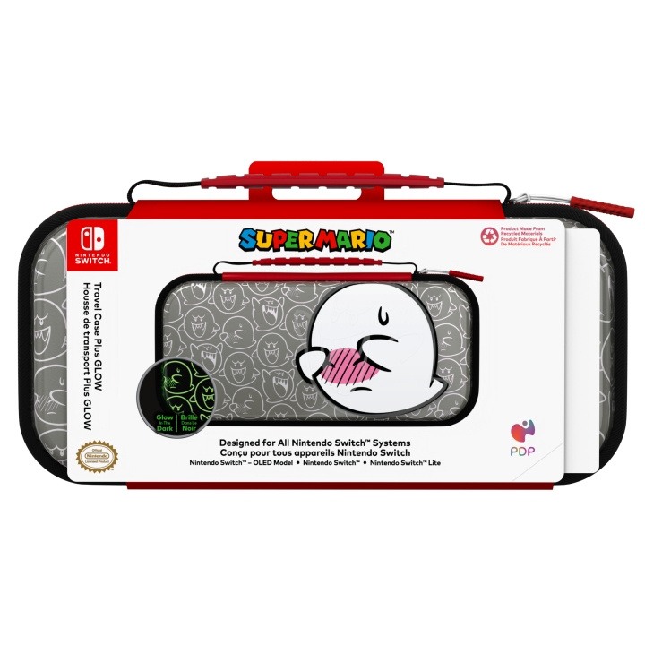 PDP Gaming Rejsetaske Plus GLOW - Boo Hoo i gruppen HJEMMEELEKTRONIK / Spilkonsoller og tilbehør / Nintendo Switch / Tilbehør hos TP E-commerce Nordic AB (D07545)