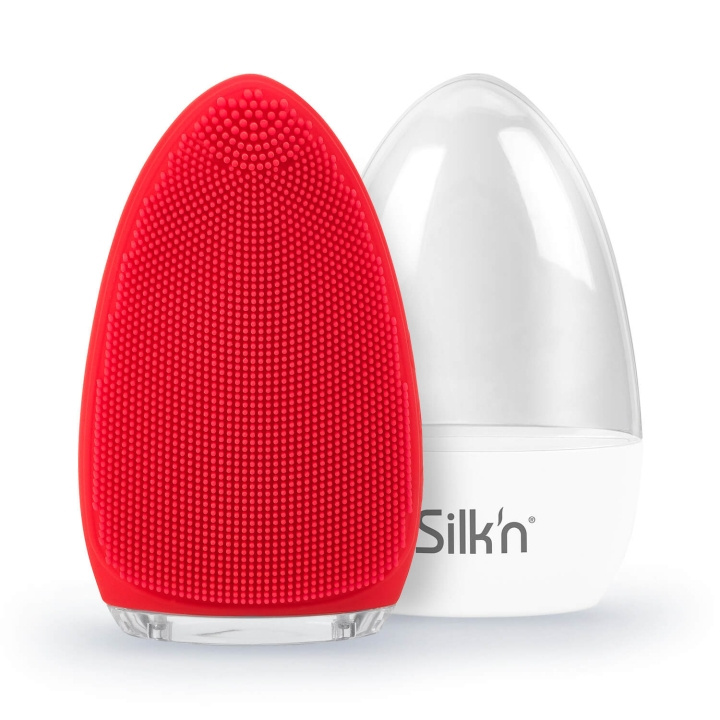Silk\'n Bright ansigtsbørste RØD - FB1PE1001 i gruppen SKØNHED & HELSE / Hudpleje / Ansigt / Hudplejeværktøjer hos TP E-commerce Nordic AB (D07601)