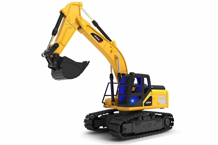 MX R/C Constructions Gravemaskine R/C 1:24 2,4GHz, 3,7V 500mAh, 6 kanaler (471460) i gruppen LEGETØJ, BØRN & BABY / Legetøj / Legetøjsbiler hos TP E-commerce Nordic AB (D07621)