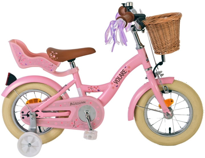 Volare Children\'s Bicycle 12 - Blossom Purple (31240) i gruppen LEGETØJ, BØRN & BABY / Udeleg & Sport / Cykler og scootere hos TP E-commerce Nordic AB (D07642)