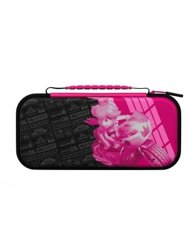 PDP Gaming Rejsetaske GLOW Grand Prix Peach Licensed Switch i gruppen HJEMMEELEKTRONIK / Spilkonsoller og tilbehør / Nintendo Switch / Tilbehør hos TP E-commerce Nordic AB (D07690)