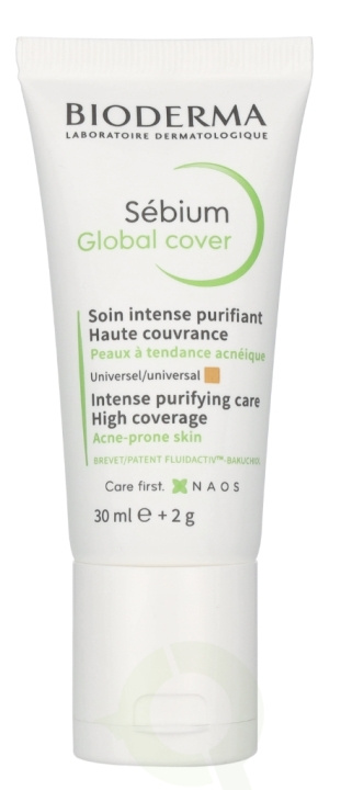 Bioderma Sebium Global Cover 30 ml i gruppen SKØNHED & HELSE / Hudpleje / Ansigt / Dagcreme hos TP E-commerce Nordic AB (D07870)