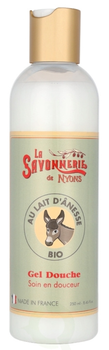 La Savonnerie De Nyons BIO Shower Gel 250 ml Donkeymilk i gruppen SKØNHED & HELSE / Hudpleje / Kropspleje / Bad & brusecreme hos TP E-commerce Nordic AB (D07921)