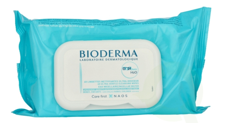 Bioderma ABCDerm H2O Lingettes Pack De 60 1 piece i gruppen SKØNHED & HELSE / Makeup / Makeup fjerner hos TP E-commerce Nordic AB (D07972)