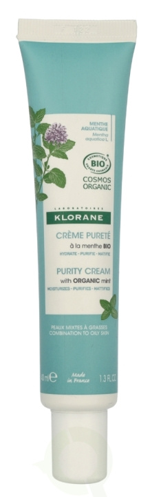Klorane Purity Cream - Mint 40 ml i gruppen SKØNHED & HELSE / Hudpleje / Ansigt / Pletbehandling hos TP E-commerce Nordic AB (D08155)