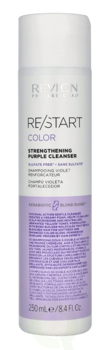 Revlon Re/Start Color Strengthening Purple Cleanser 250 ml i gruppen SKØNHED & HELSE / Hudpleje / Ansigt / Rengøring hos TP E-commerce Nordic AB (D08289)
