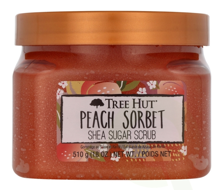 Tree Hut Shea Sugar Scrub 510 g Peach Sorbet i gruppen SKØNHED & HELSE / Hudpleje / Ansigt / Scrub / Peeling hos TP E-commerce Nordic AB (D08357)