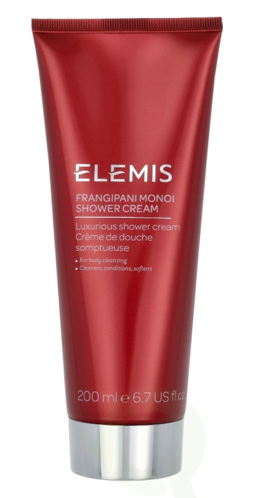 Elemis Frangipani Monoi Shower Cream 200 ml For Body Cleansing i gruppen SKØNHED & HELSE / Hudpleje / Kropspleje / Bad & brusecreme hos TP E-commerce Nordic AB (D08409)