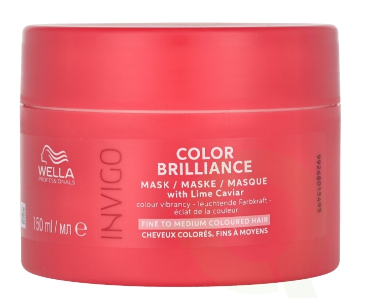Wella Invigo - Color Brilliance Vibrant Color Mask 150 ml Fine/Normal i gruppen SKØNHED & HELSE / Hår og styling / Hårpleje / Hårmaske hos TP E-commerce Nordic AB (D08416)