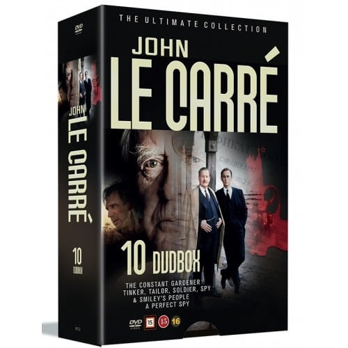 John Le Carre - The Ultimate Collection - 10 DVD box set i gruppen HJEMMEELEKTRONIK / Lyd & billede / Tv og tilbehør / Film / DVD hos TP E-commerce Nordic AB (D08433)