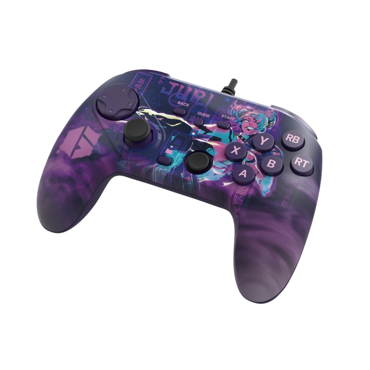 Hori Fighting Commander OCTA til PC - Street Fighter - Juri i gruppen COMPUTERTILBEHØR / GAMING / Gamepad hos TP E-commerce Nordic AB (D08562)