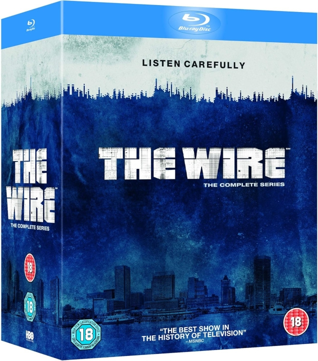 The Wire Seasons 1 to 5 Complete Collection Blu-Ray i gruppen HJEMMEELEKTRONIK / Lyd & billede / Tv og tilbehør / Film / Blu-ray hos TP E-commerce Nordic AB (D08570)