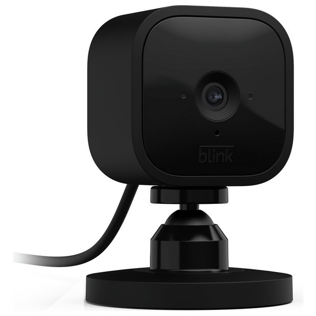 Blink Mini indendørs smart trådløst sikkerhedskamera - hvid i gruppen HJEM, HUS & HAVE / Alarm, Sikkerhed & Overvågning / Overvågningskameraer / Digital (netværk) / Indendørs kameraer hos TP E-commerce Nordic AB (D08613)