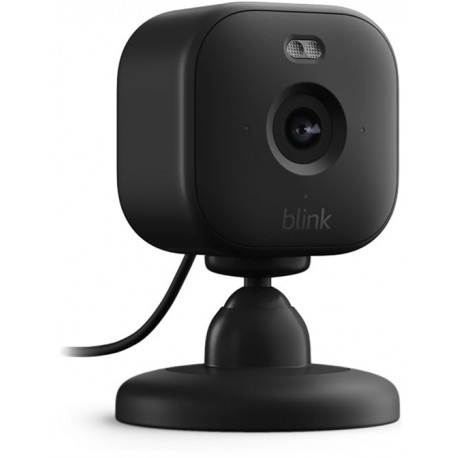 Blink Mini 2 Smart indendørs trådløst sikkerhedskamera sort i gruppen HJEM, HUS & HAVE / Alarm, Sikkerhed & Overvågning / Overvågningskameraer / Digital (netværk) / Indendørs kameraer hos TP E-commerce Nordic AB (D08614)