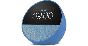 Amazon Echo Spot (2024) Smart ur med kraftfuld lyd og Alexa i gruppen HJEM, HUS & HAVE / Ure og tællere / Vækkeure hos TP E-commerce Nordic AB (D08628)