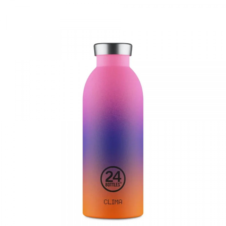 24Bottles Clima - Horisont Solnedgang - 500 ml i gruppen SPORT, FRITID & HOBBY / Friluftsliv / Termokander & vandflasker hos TP E-commerce Nordic AB (D08842)