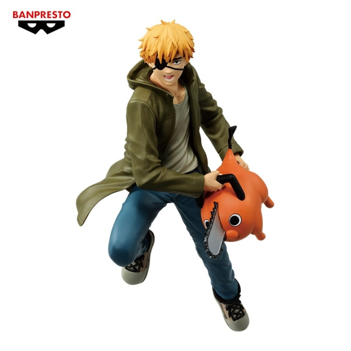 Banpresto Chainsaw Man Denji & Pochita - (BP89276P) i gruppen LEGETØJ, BØRN & BABY / Legetøj / Figurer, miniaturer og tilbehør hos TP E-commerce Nordic AB (D08995)
