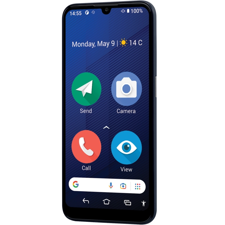 Doro 8210 4G Smartphone Dark Blue i gruppen SMARTPHONES & TABLETS / Mobiltelefoner & smartphones hos TP E-commerce Nordic AB (D09076)