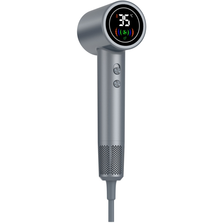Denver Hairdryer with Led display Dark grey i gruppen SKØNHED & HELSE / Hår og styling / Styling værktøjer / Hårtørrere hos TP E-commerce Nordic AB (D09110)