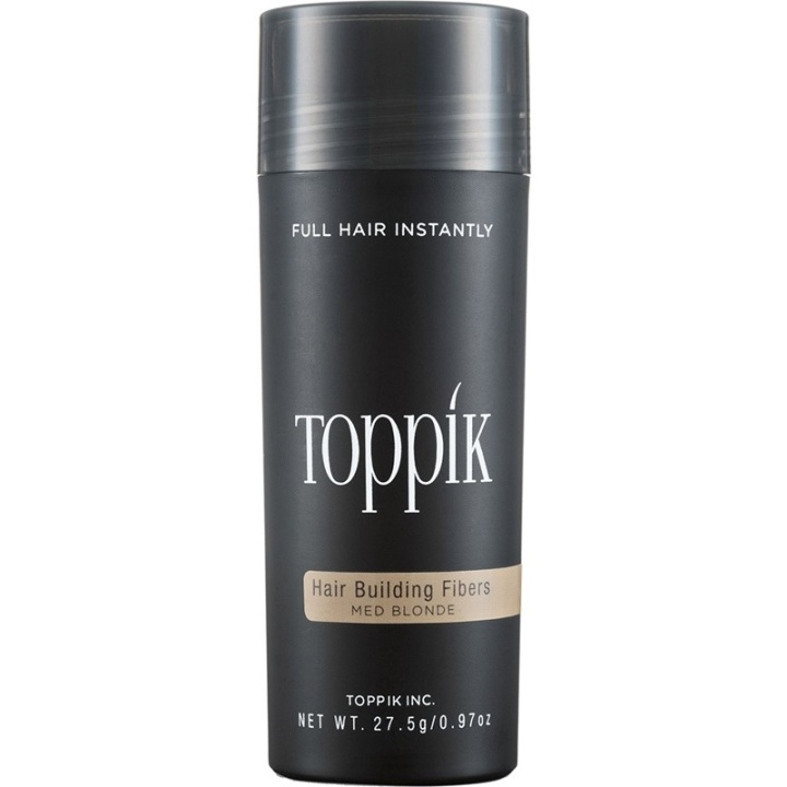Toppik Hair Building Fibers Large 27.5g - Medium Blonde i gruppen SKØNHED & HELSE / Hår og styling / Hårpleje / Hårserum hos TP E-commerce Nordic AB (D09135)