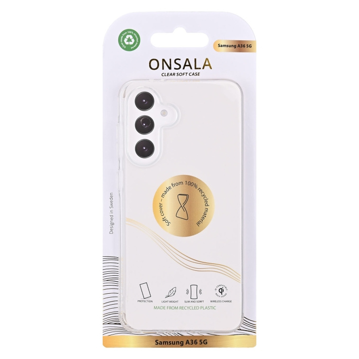 Onsala Mobilcover Samsung A36 5G TPU Transparent i gruppen SMARTPHONES & TABLETS / Mobil Beskyttelse / Samsung hos TP E-commerce Nordic AB (D09173)
