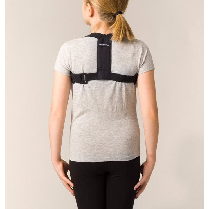 SWEDISH POSTURE Junior 6-12 Years Black Posture Brace i gruppen SKØNHED & HELSE / Helse / Andet hos TP E-commerce Nordic AB (D09204)