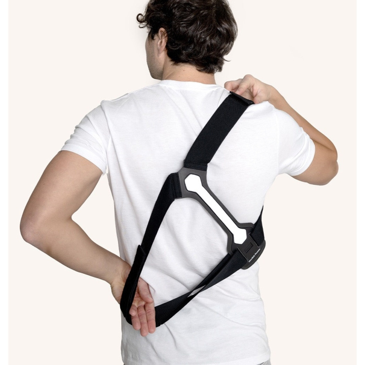 SWEDISH POSTURE Realign S-M Reflective Posture Brace i gruppen SKØNHED & HELSE / Helse / Andet hos TP E-commerce Nordic AB (D09245)