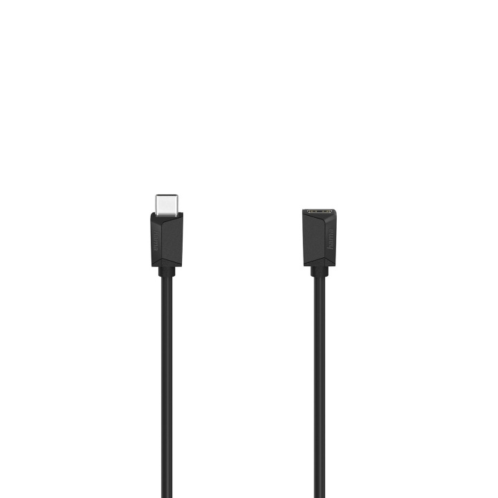 Hama Usb-C Extension Sort 0,5m i gruppen COMPUTERTILBEHØR / Kabler og adaptere / USB / USB-C hos TP E-commerce Nordic AB (D09249)
