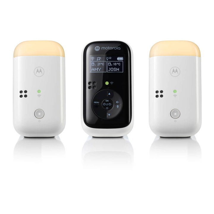 Motorola Baby Monitor PIP15 Twin Audio i gruppen LEGETØJ, BØRN & BABY / Børns sikkerhed / Babyalarmer hos TP E-commerce Nordic AB (D09266)